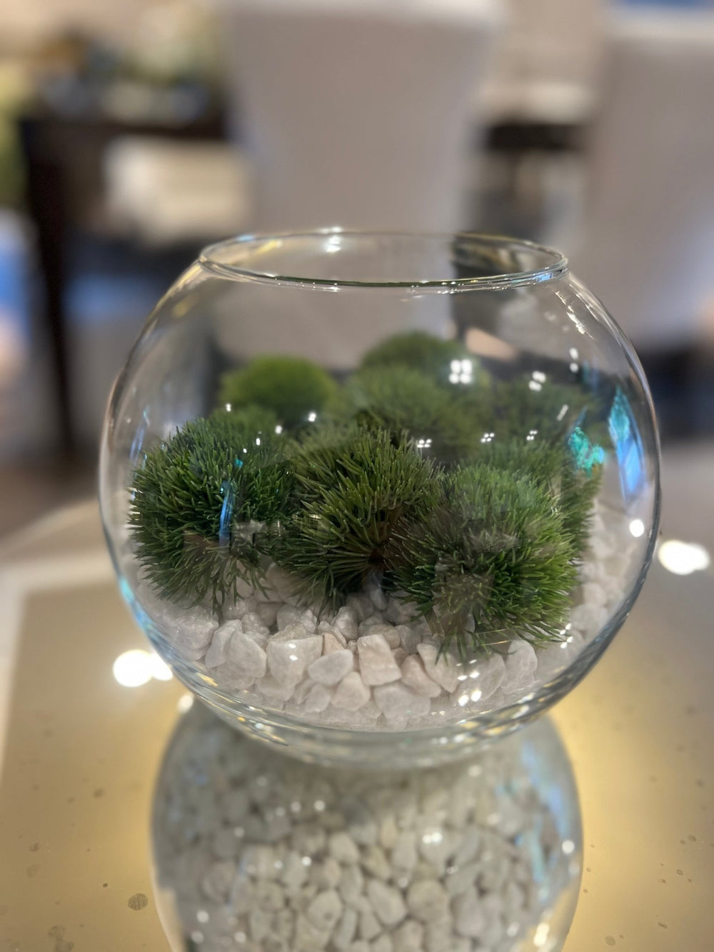 Spherical Vase Glass - Sutherland Interiors