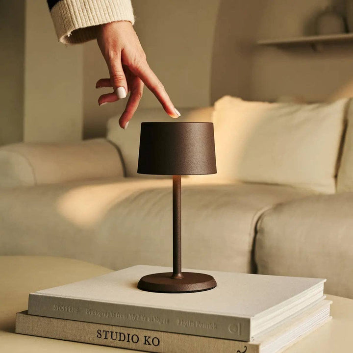 Table Lamp Mocha Brown Large - Sutherland Interiors