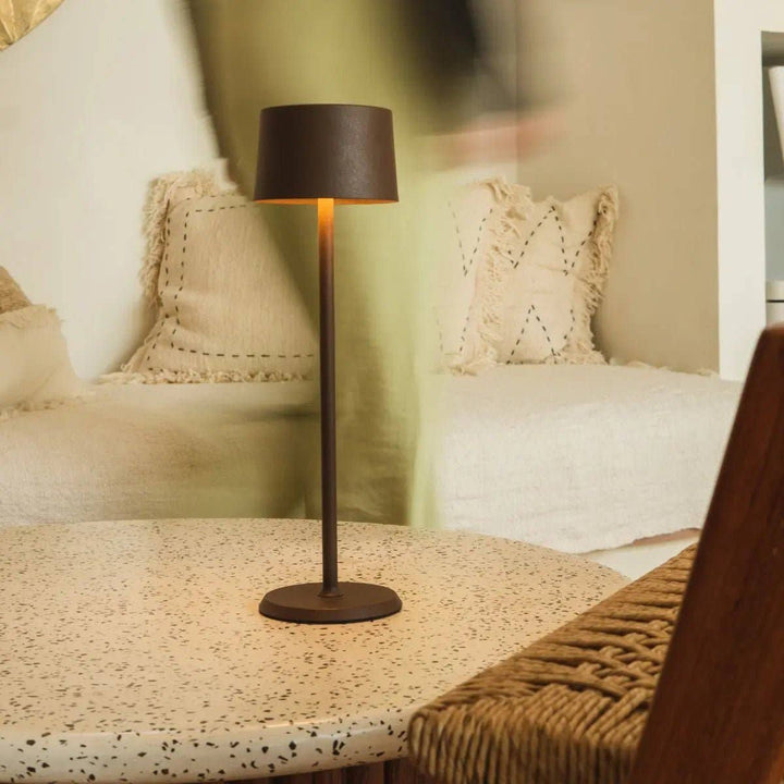 Table Lamp Mocha Brown Large - Sutherland Interiors