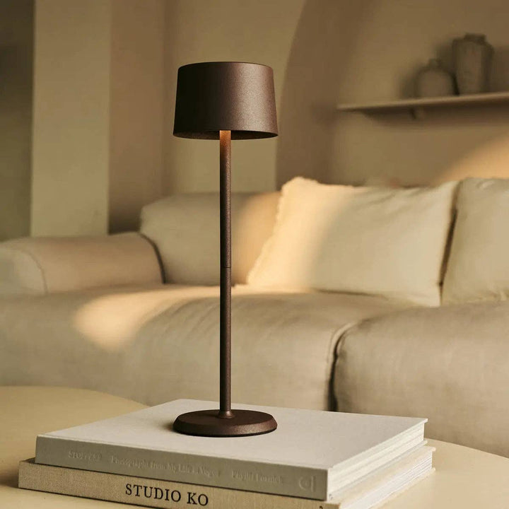 Table Lamp Mocha Brown Large - Sutherland Interiors