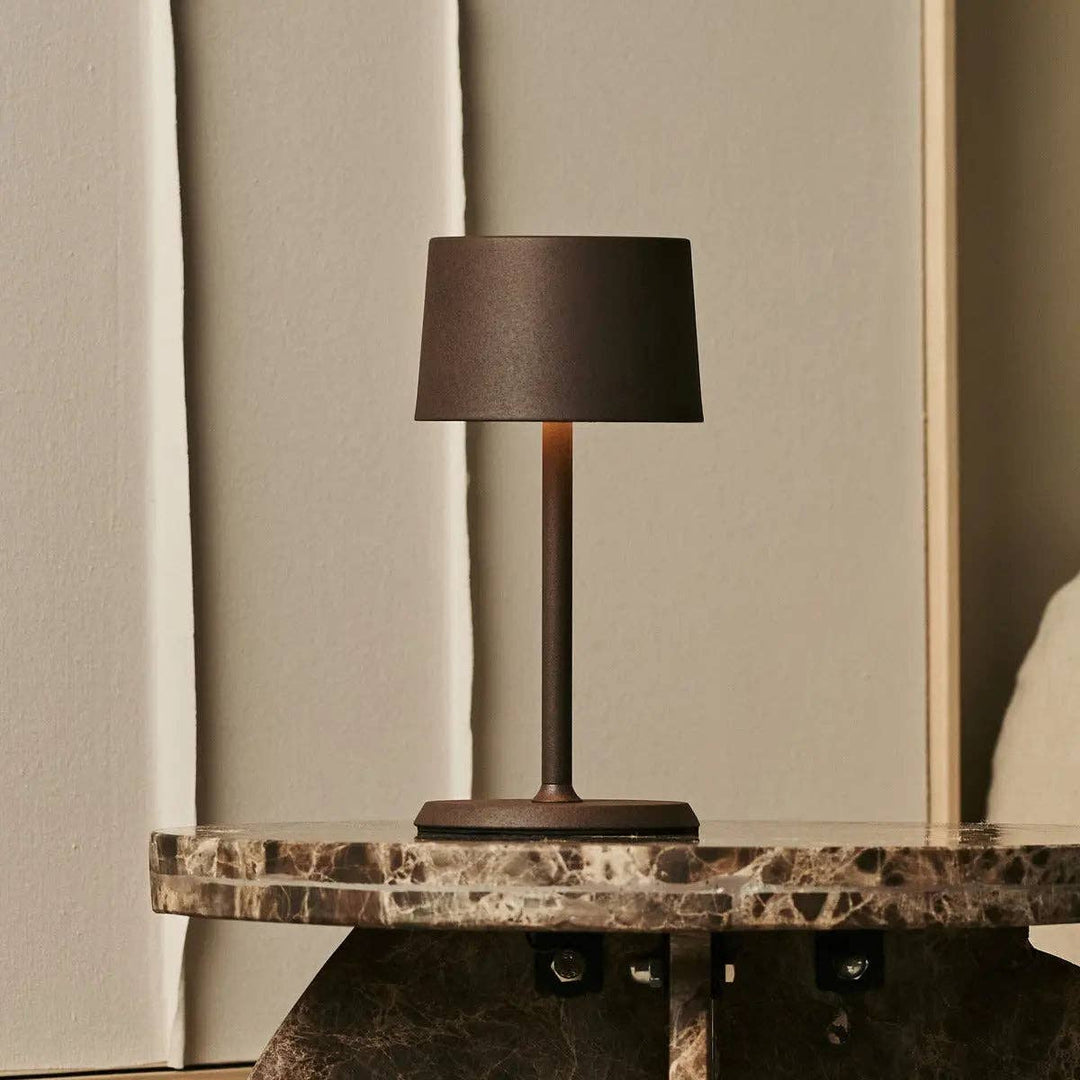 Table Lamp Mocha Brown Large - Sutherland Interiors