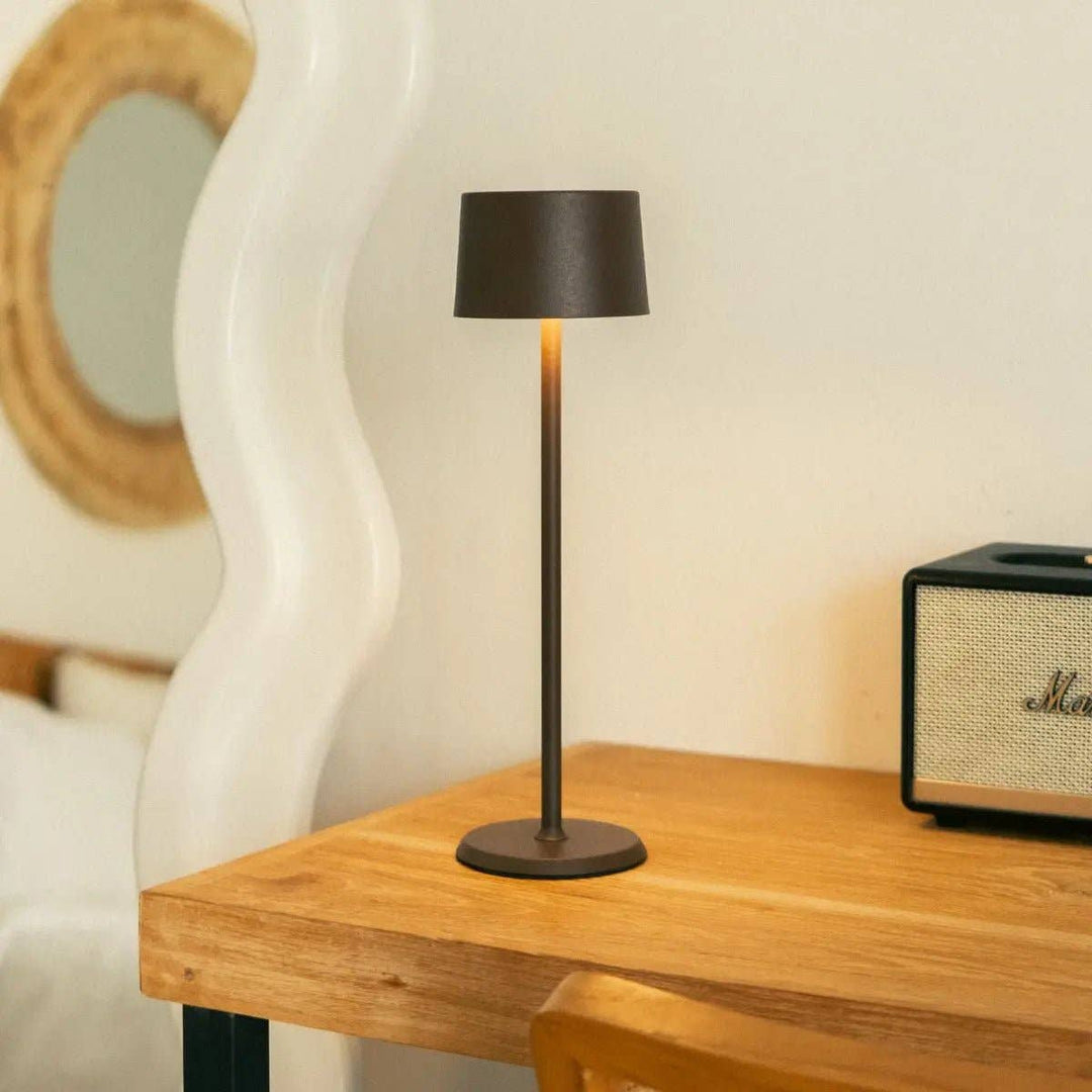 Table Lamp Mocha Brown Large - Sutherland Interiors