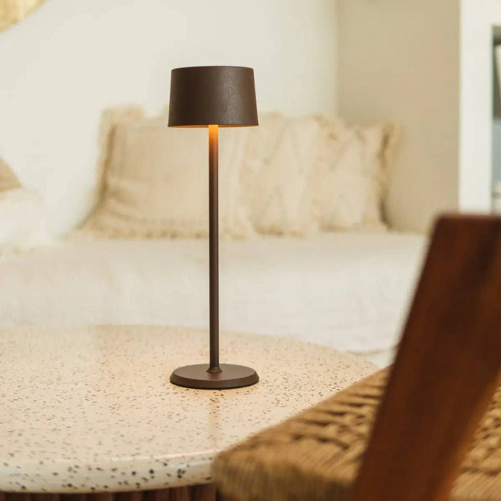 Table Lamp Mocha Brown Large - Sutherland Interiors