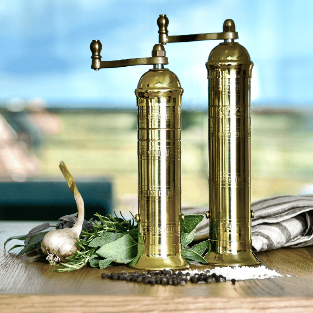 The Original 'Brass Mill' - Pepper Grinder - Sutherland Interiors