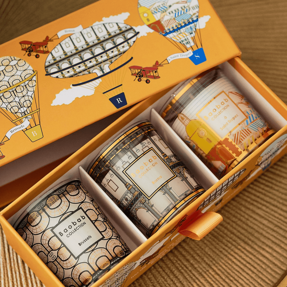 Trio Scented Candle Box - Sutherland Interiors
