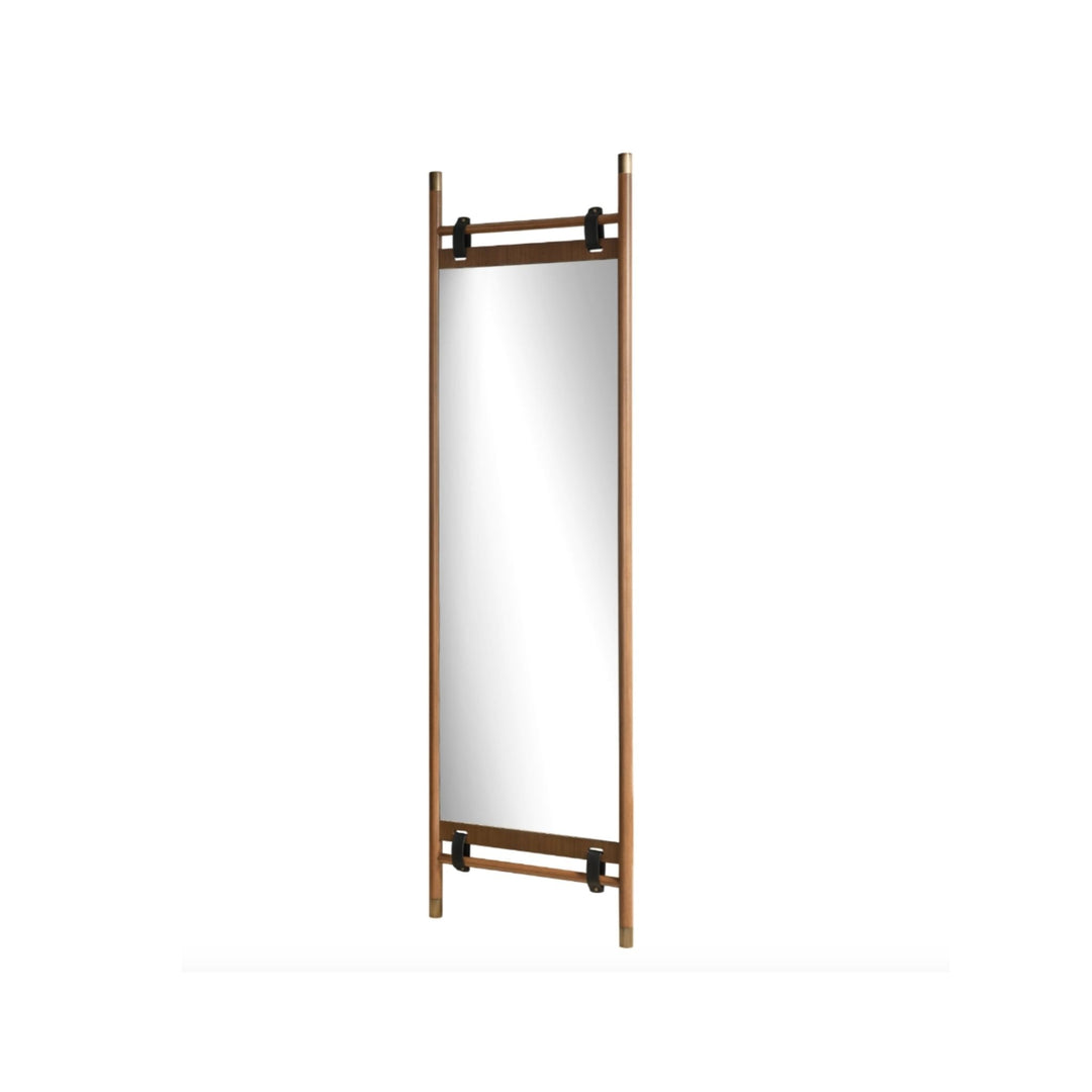 Troy Walnut Mirror - Sutherland Interiors