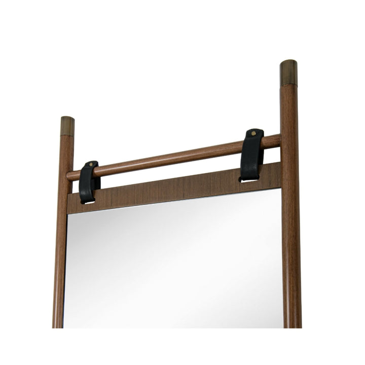 Troy Walnut Mirror - Sutherland Interiors