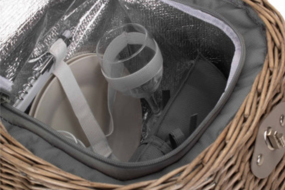 2 Person Creel Picnic Hamper - Sutherland Interiors