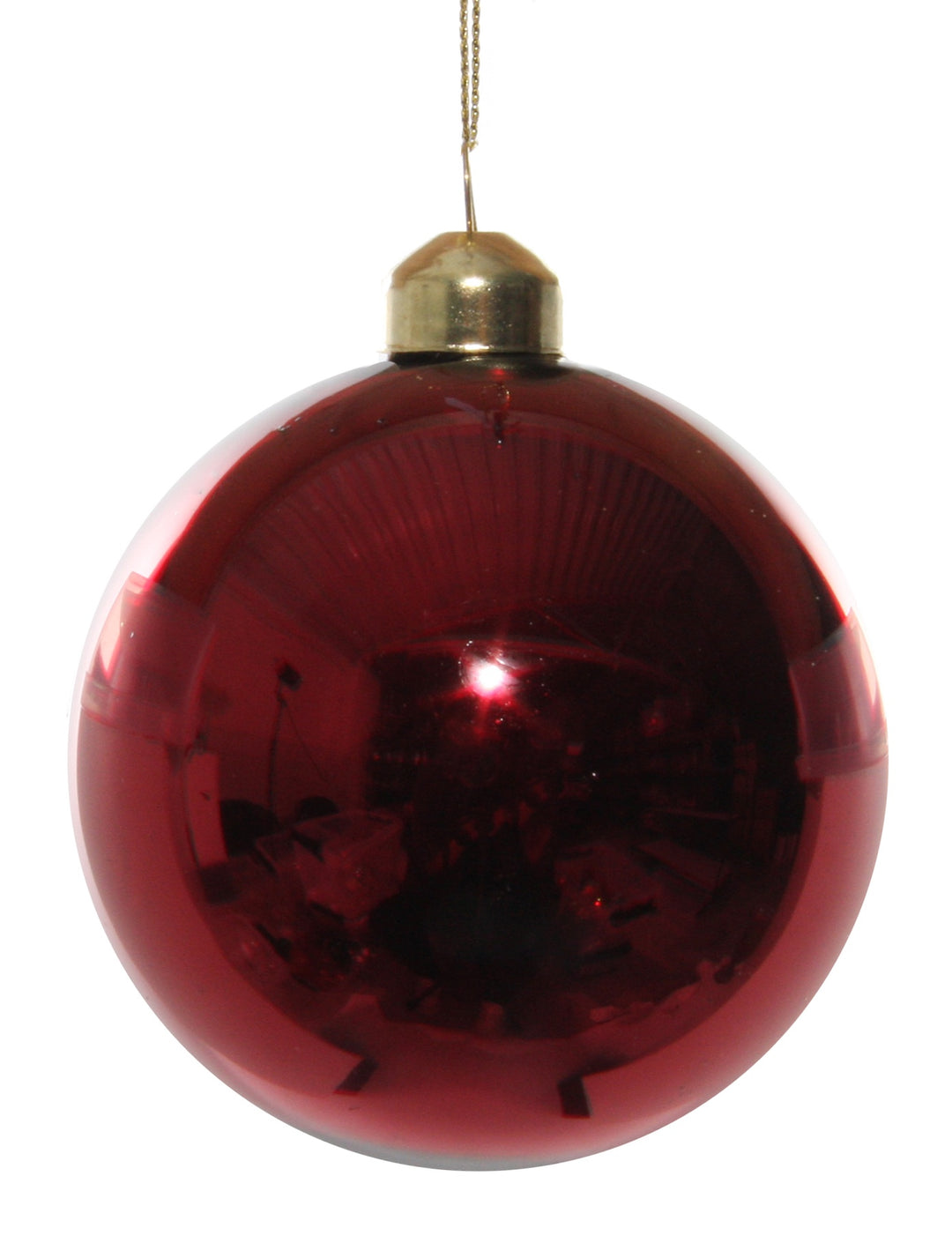 Pack of 6 baubles Red