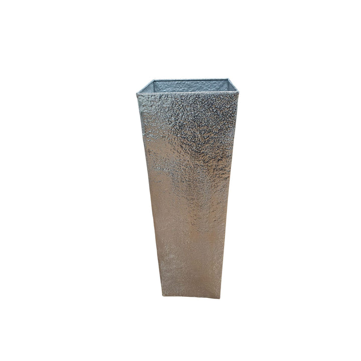 Alu Planter Tall  - Silver