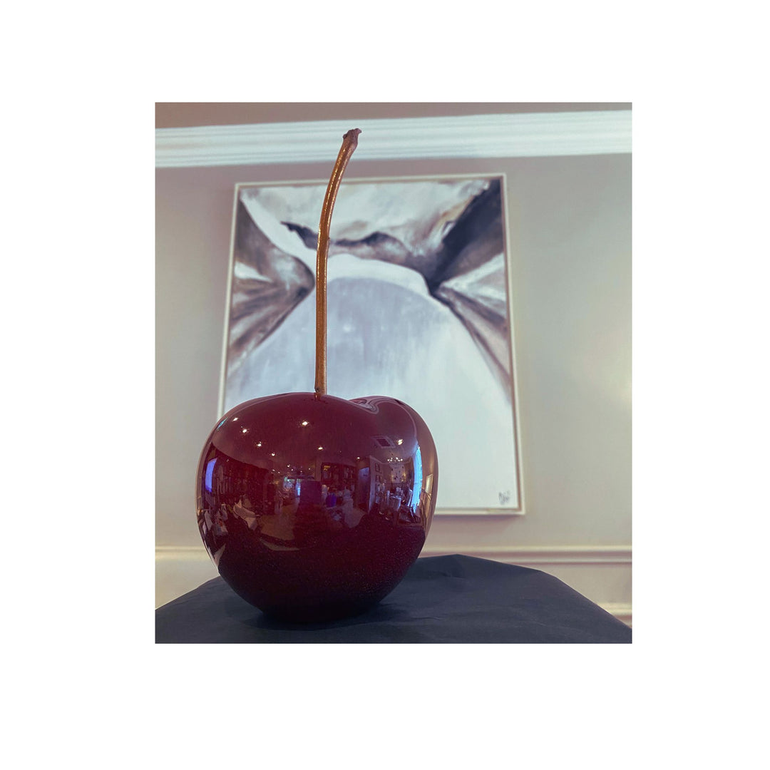 Ceramic Cherry - Bourdeaux Porcelain