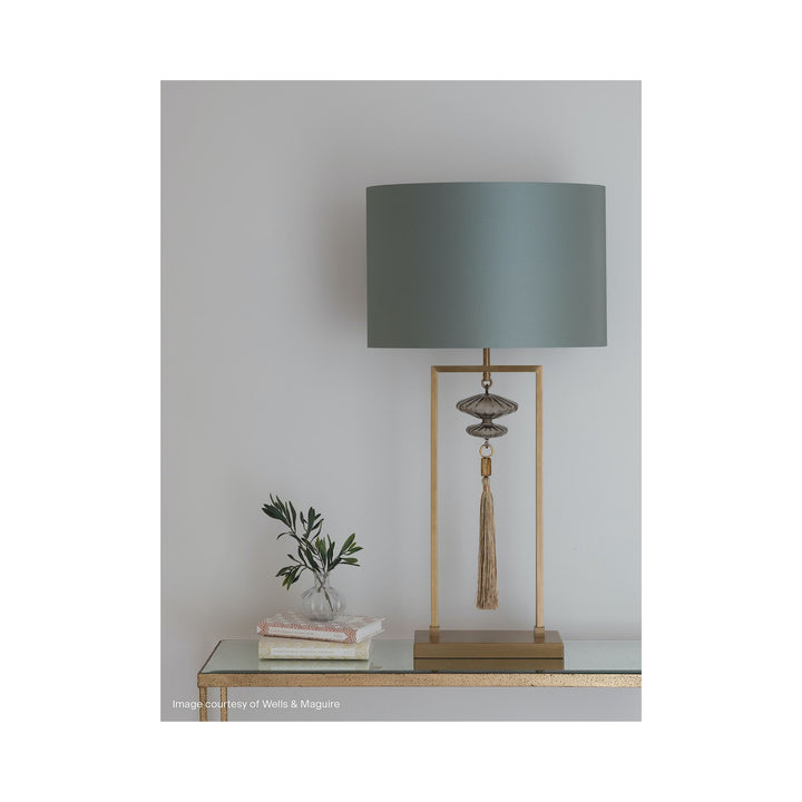 Constance Brown Smoke Table Lamp