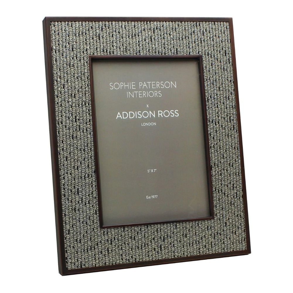 addison ross sophie paterson GREY TWEED RATTAN FRAME
