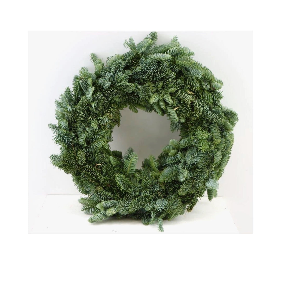 Natural Real Pine Wreath 30cm
