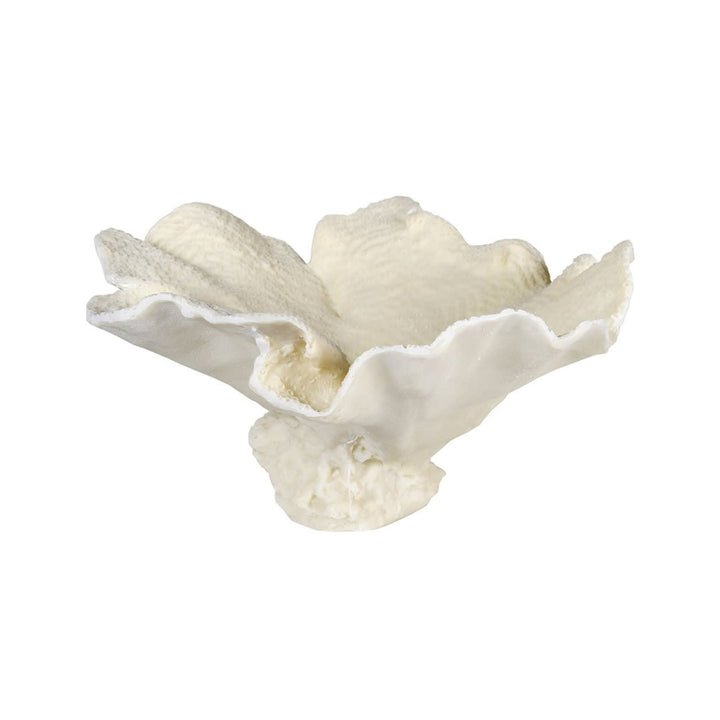 Large Cream Faux Coral