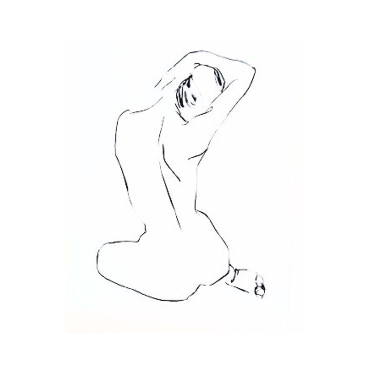 Line Sketch - Female Figure 2