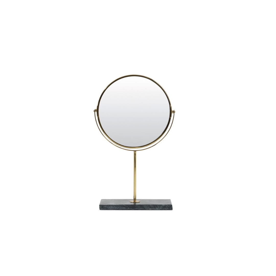 Mirror RIESCO marble green-gold