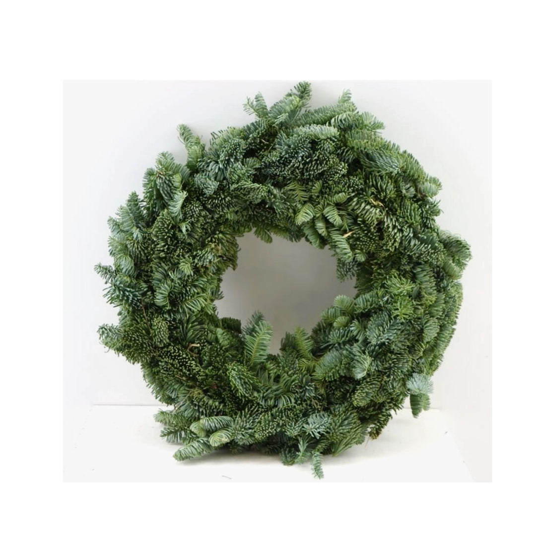 Natural Real Pine Wreath 50cm