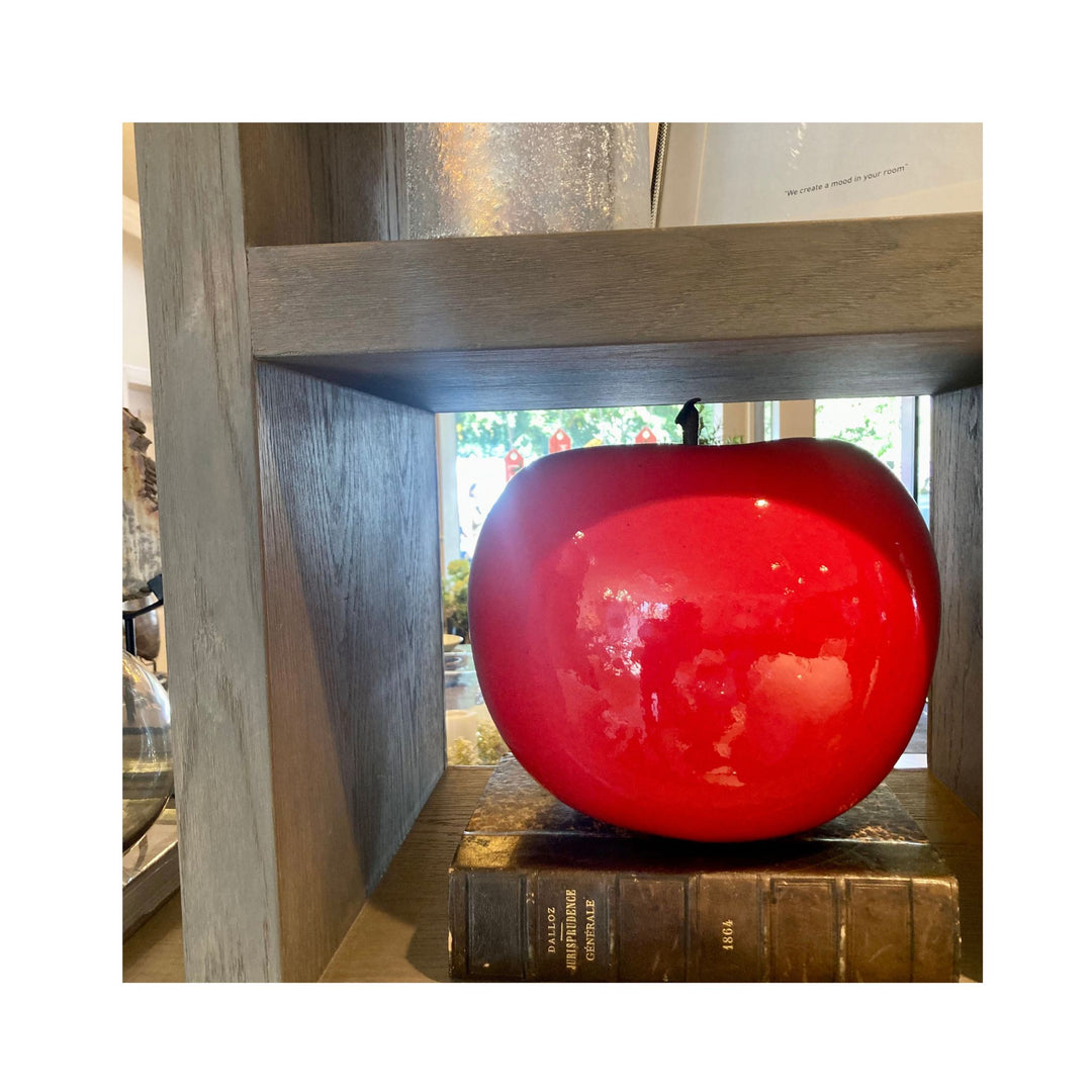 Ceramic Apple - Red Portuguese Faience