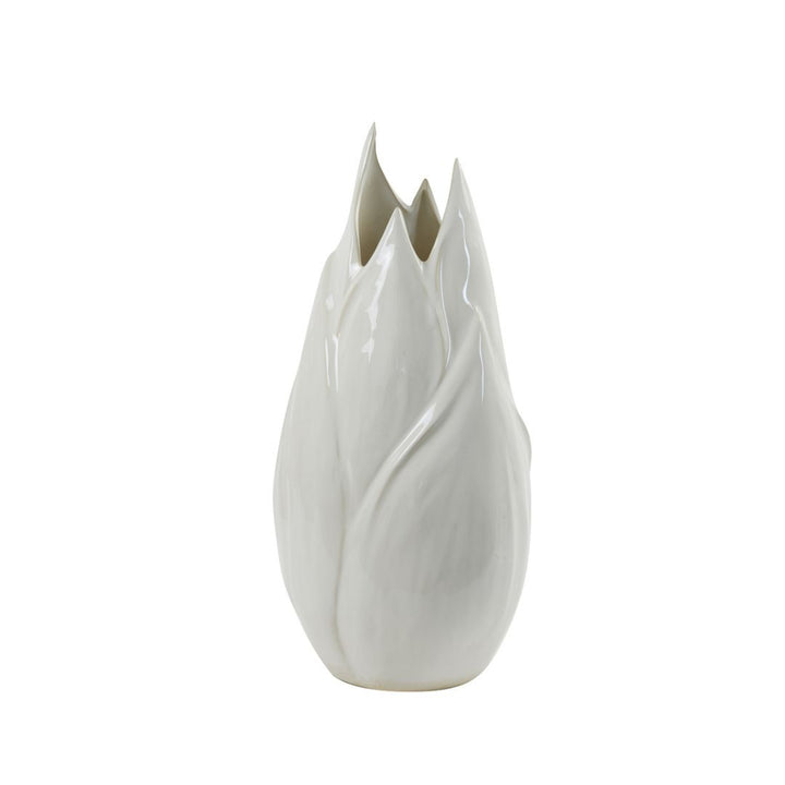 Tulipan Vase White Lg
