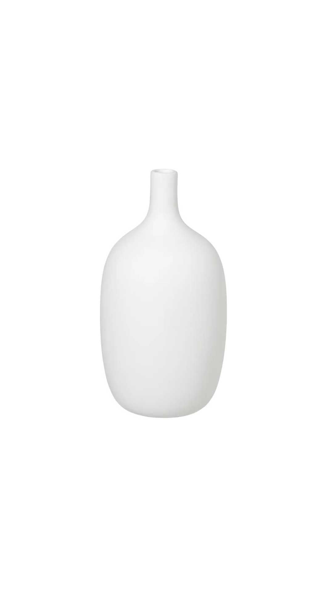 Vase - Ceola - White - 21cm