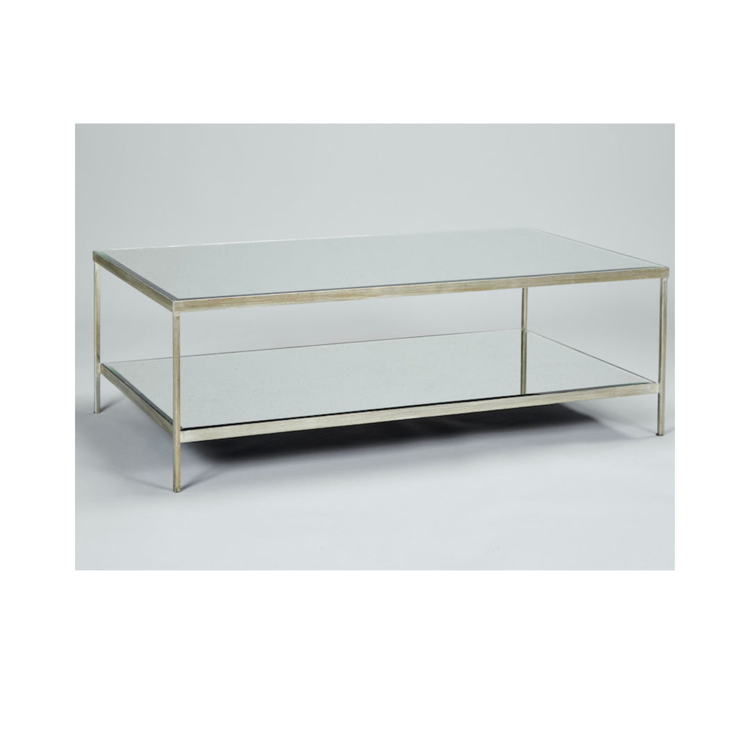 Victor Coffee Table Aged Silver