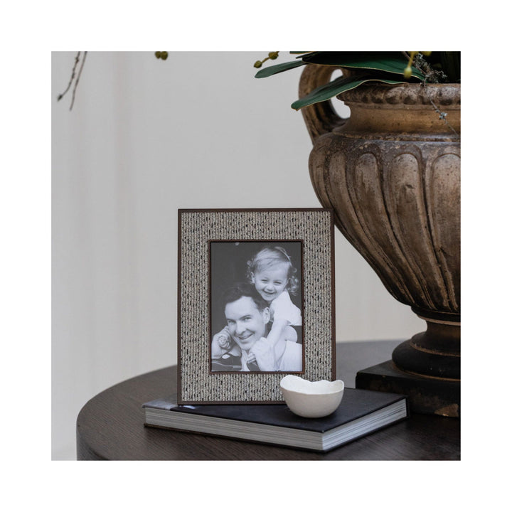 addison ross sophie paterson GREY TWEED RATTAN FRAME