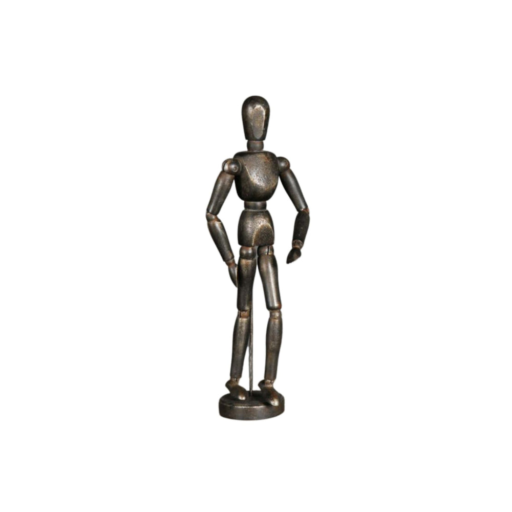 Black Articulated Wood Dummy - Sutherland Interiors