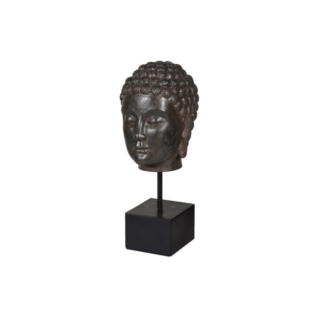 Buddha Head On Stand - Sutherland Interiors