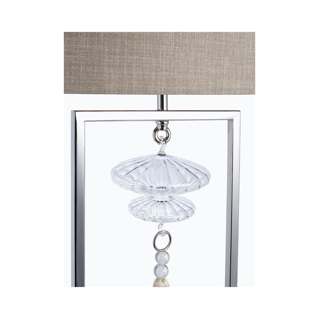 Constance Clear Table Lamp - Sutherland Interiors