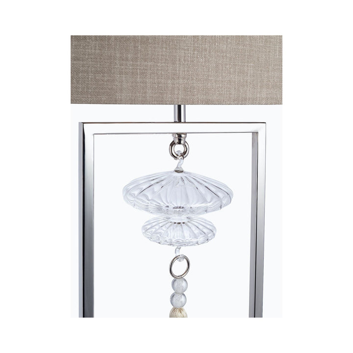Constance Clear Table Lamp - Sutherland Interiors