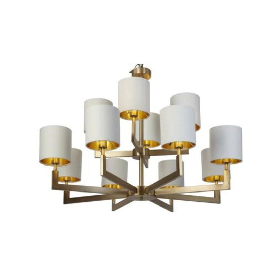Ealga 12 arm Chandelier - Sutherland Interiors