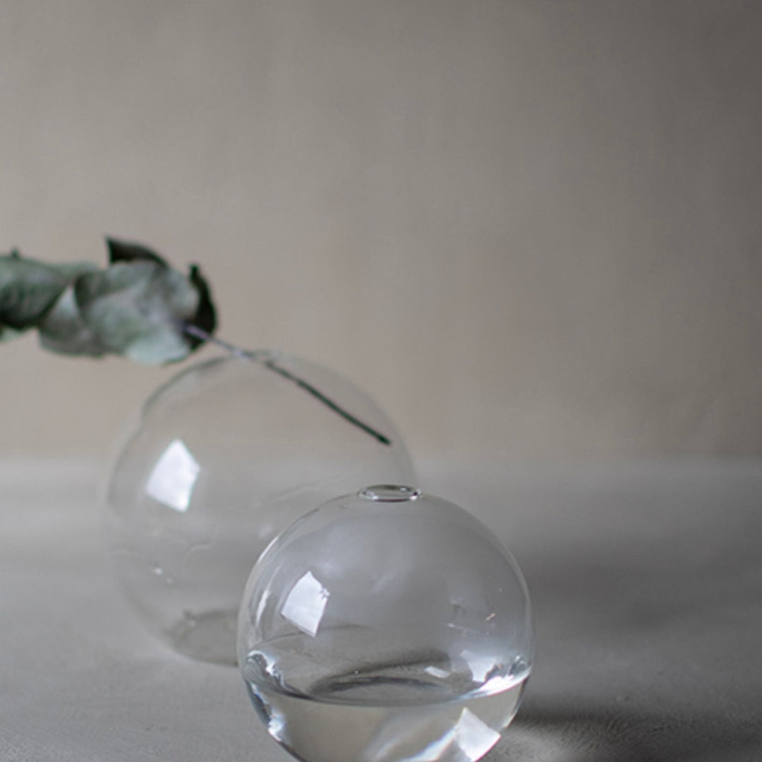 Hult Clear Glass Vase - Sutherland Interiors