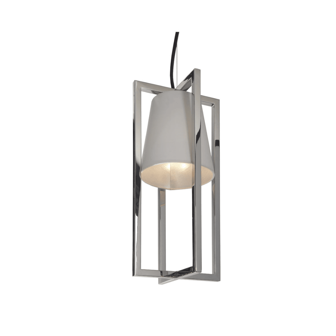 Hurricane Pendant in Nickel Finish - Sutherland Interiors