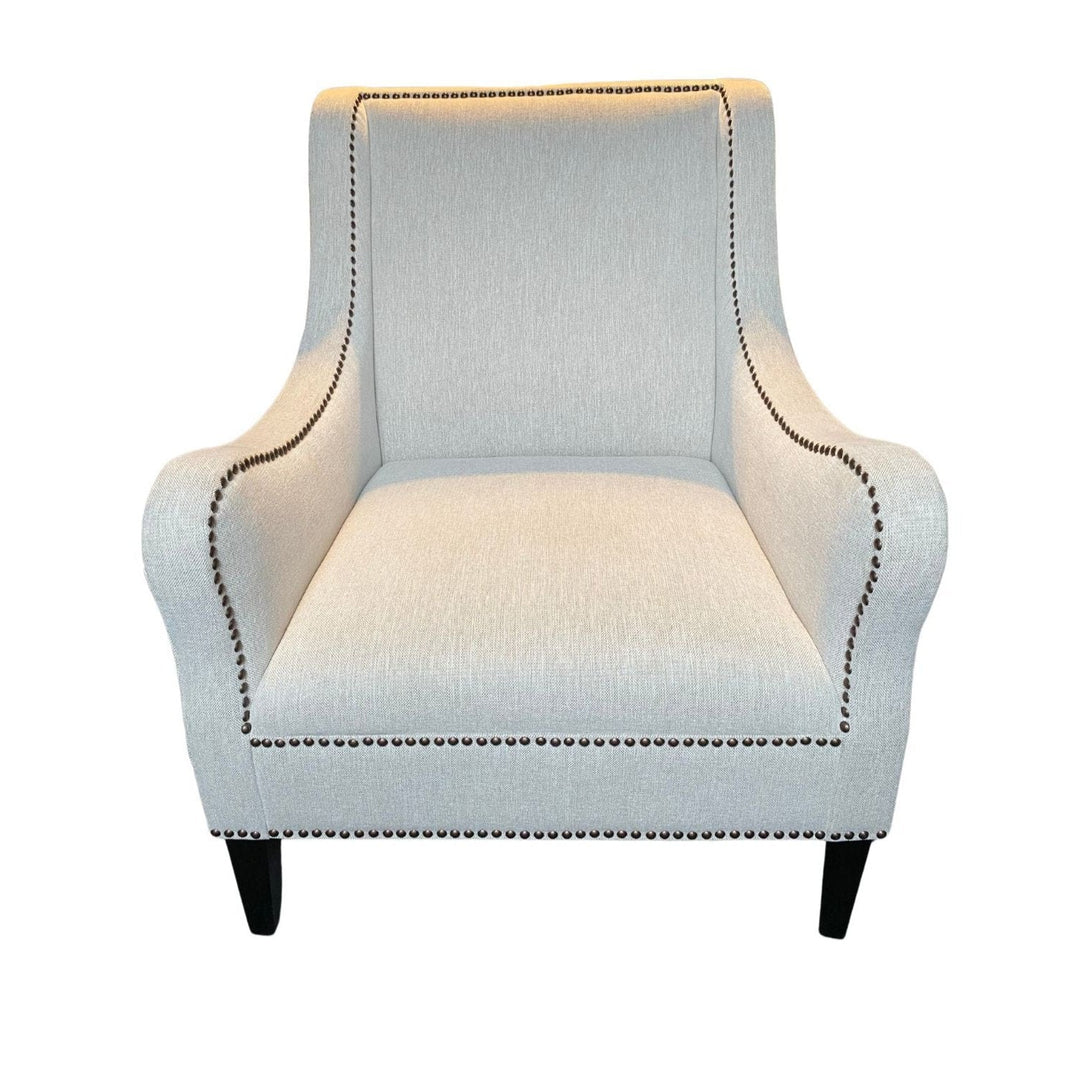 Ivory Chair - Studded detail - Sutherland Interiors