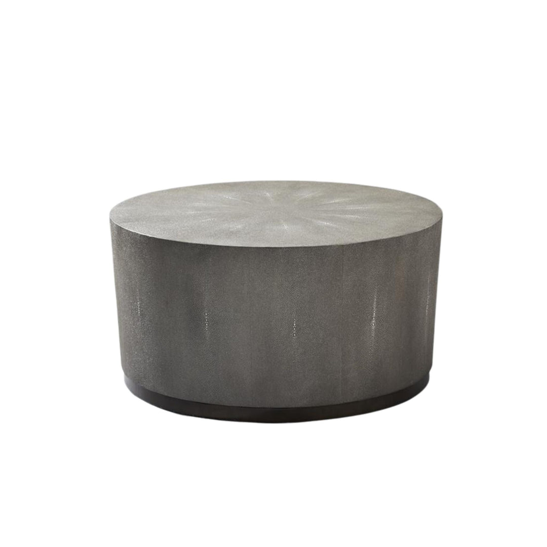 Largo Coffee Table - Dove Shagreen - Sutherland Interiors