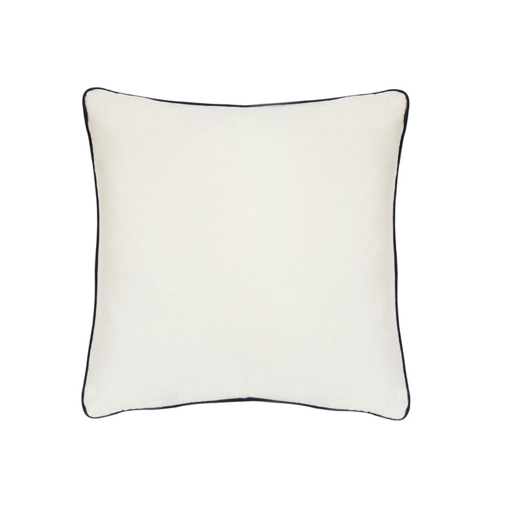 Phelam Milk/Denim Cushion - Sutherland Interiors
