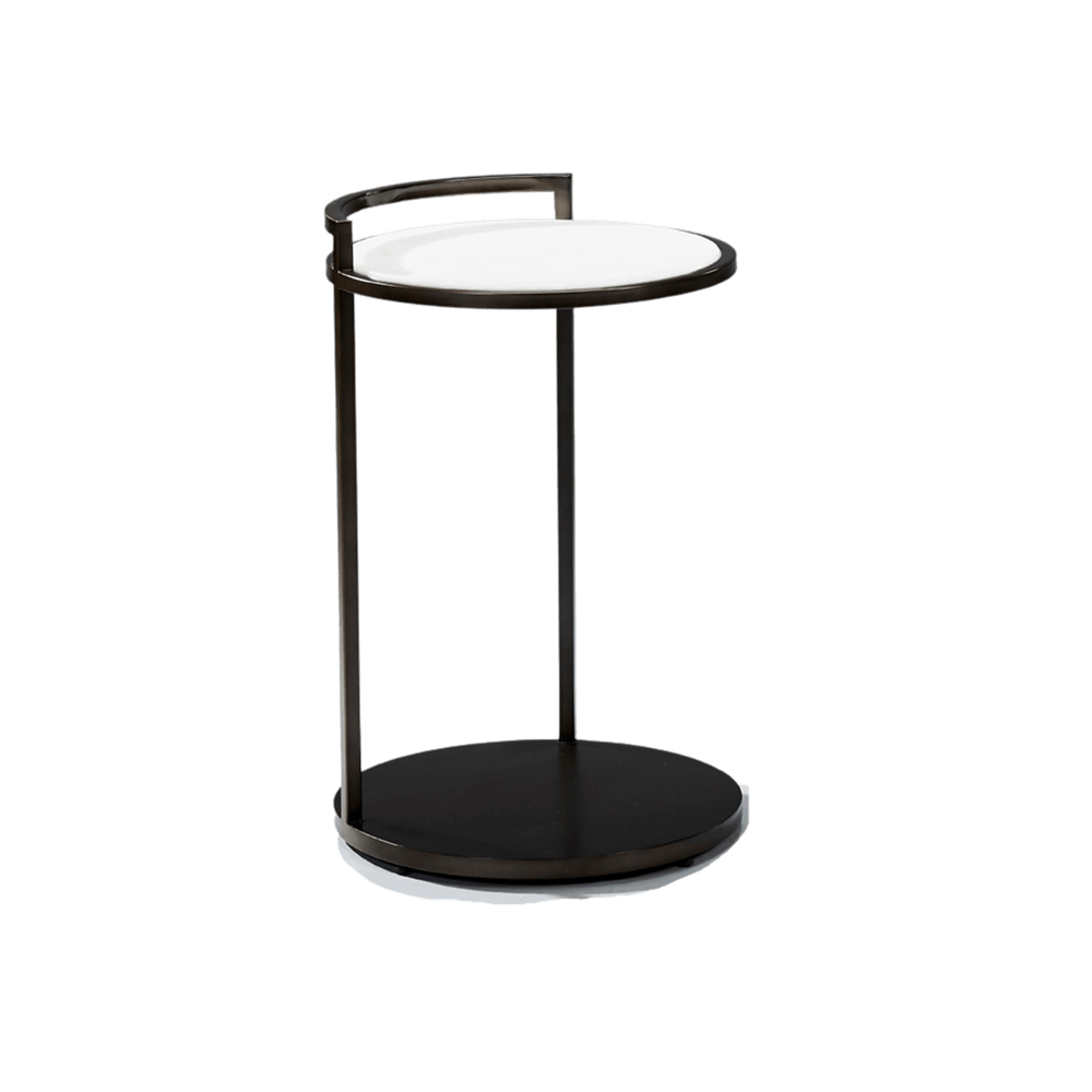 RL Barbican Side Table Marble - Sutherland Interiors