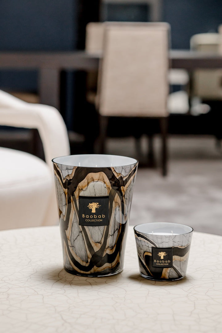 Scented Candle Stones Marble - Sutherland Interiors