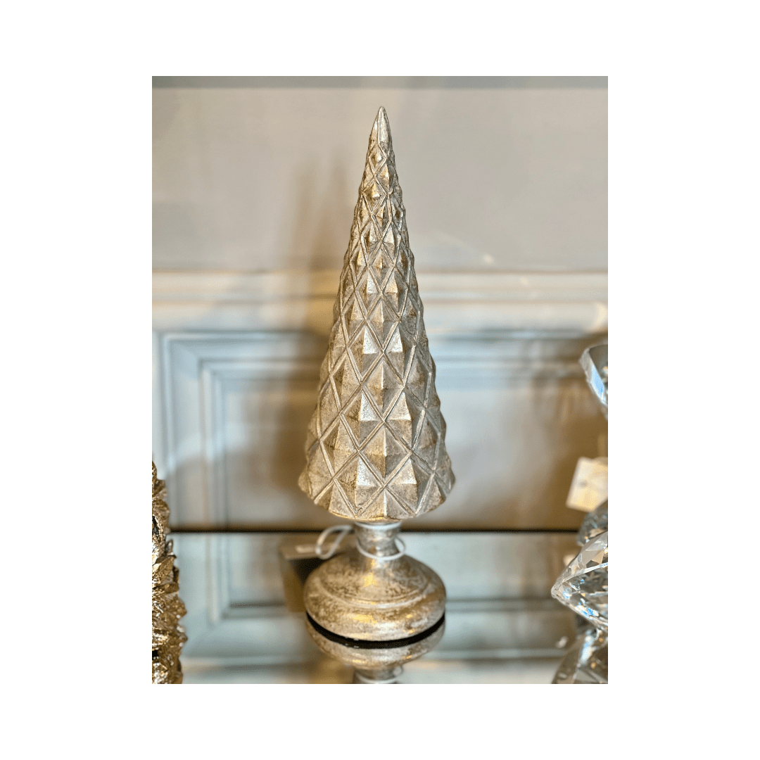 Serafina christmas tree Ant. Gold - Sutherland Interiors