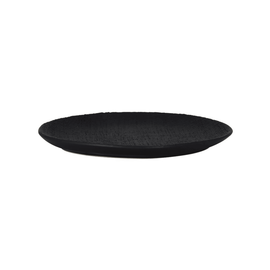Textured Matt Black Dish - Sutherland Interiors