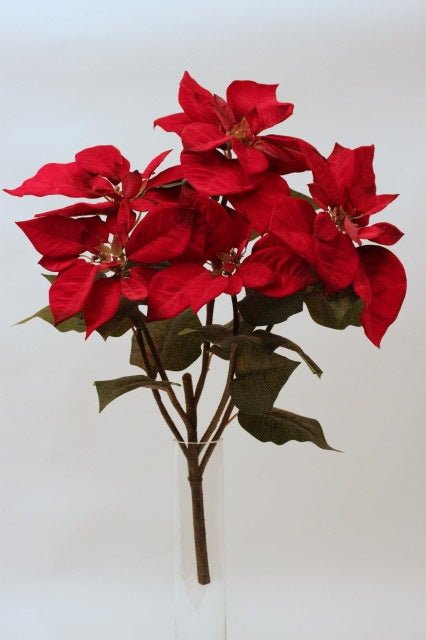Velvet Poinsettia 70cm - Sutherland Interiors