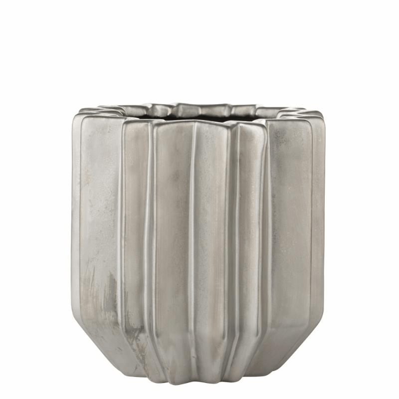 Vionia Flower Pot - Taupe - Sutherland Interiors